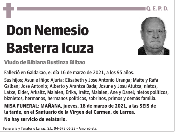 Nemesio Basterra Icuza