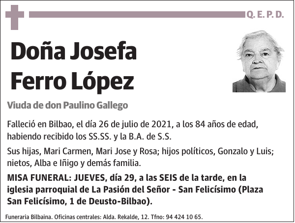 Josefa Ferro López