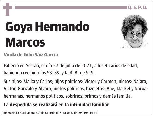 Goya Hernando Marcos