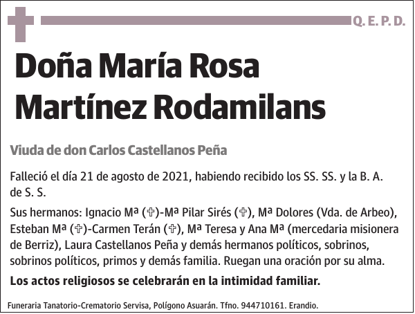 María Rosa Martínez Rodamilans