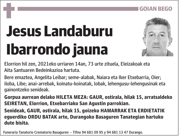 Jesus Landaburu Ibarrondo