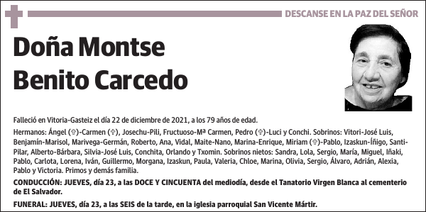 Montse Benito Carcedo