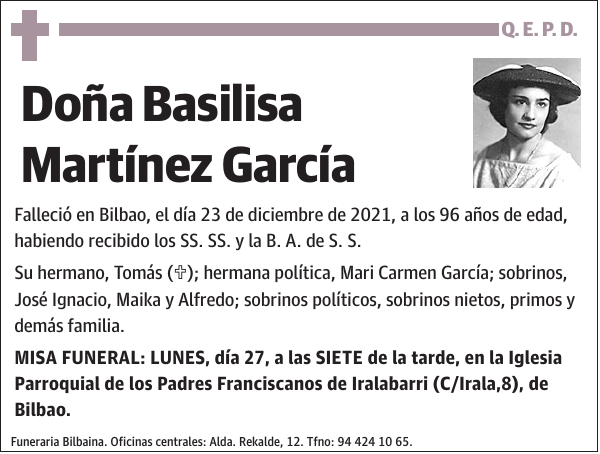 Basilisa Martínez García