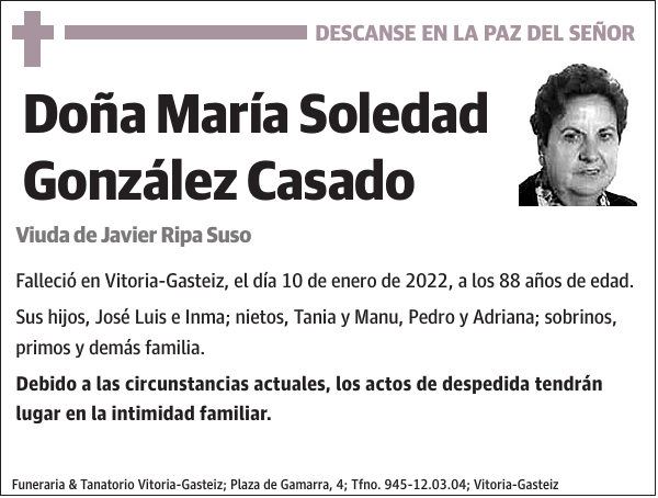 María Soledad González Casado