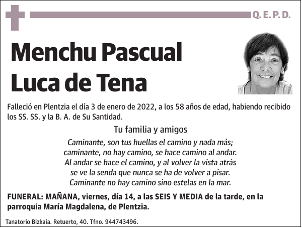 Menchu Pascual Luca De Tena