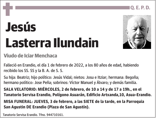 Jesús Lasterra Ilundain