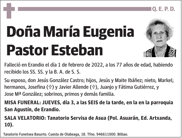 María Eugenia Pastor Esteban