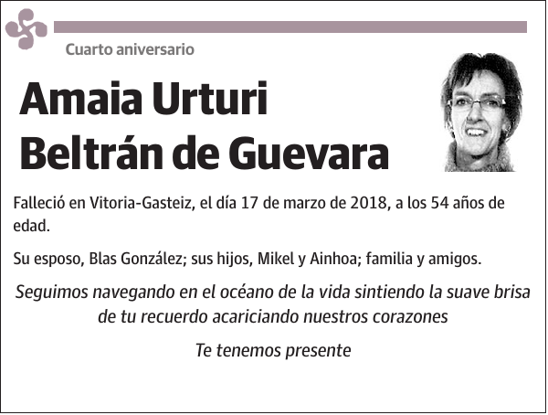 Amaia Urturi Beltrán De Guevara