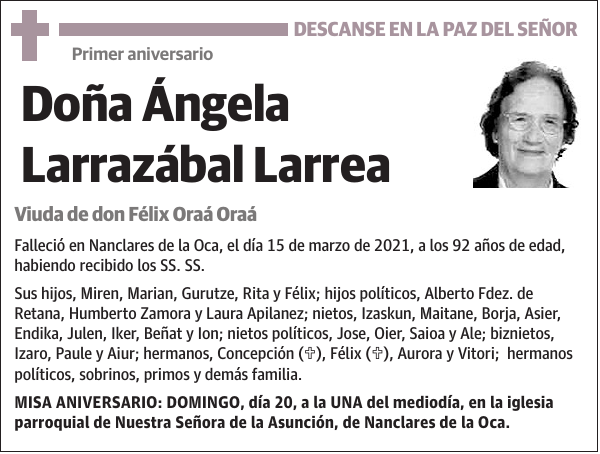 Angela Larrazabal Larrea