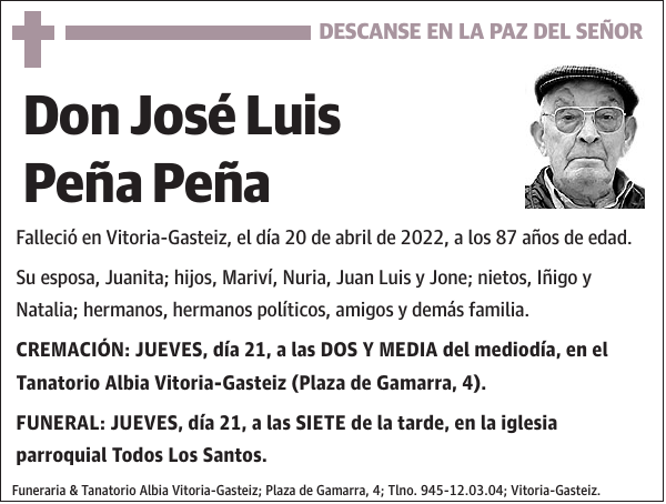 José Luis Peña Peña