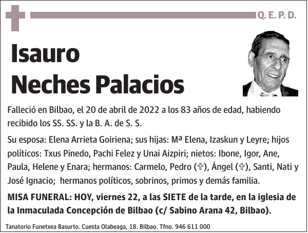 Isauro Neches Palacios