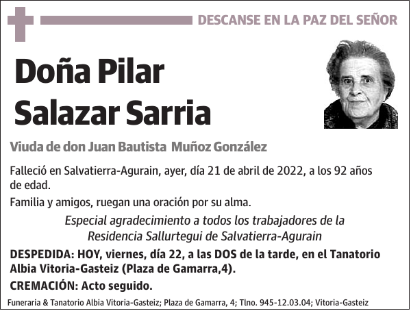 Pilar Salazar Sarria