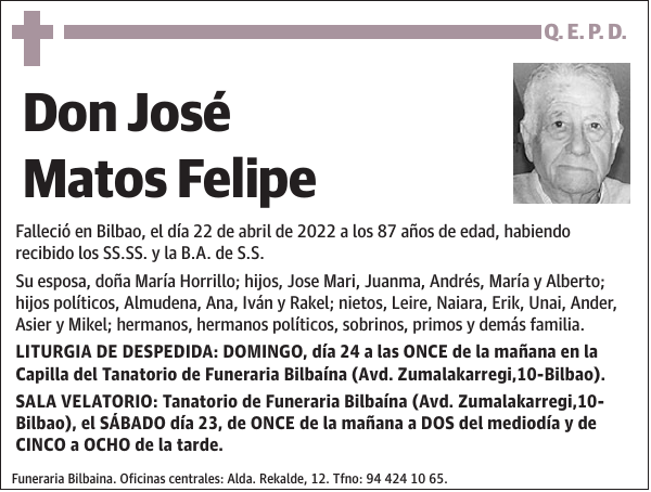 Jose Matos Felipe