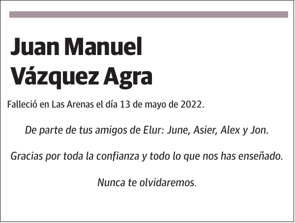 Juan Manuel Vázquez Agra