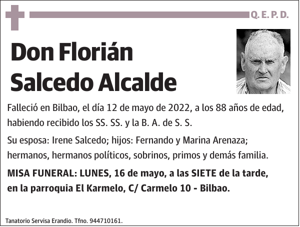 Florián Salcedo Alcalde