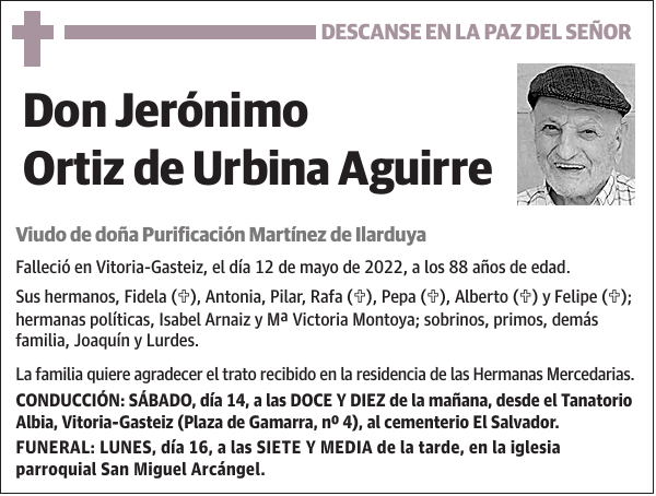 Jerónimo Ortiz De Urbina Aguirre