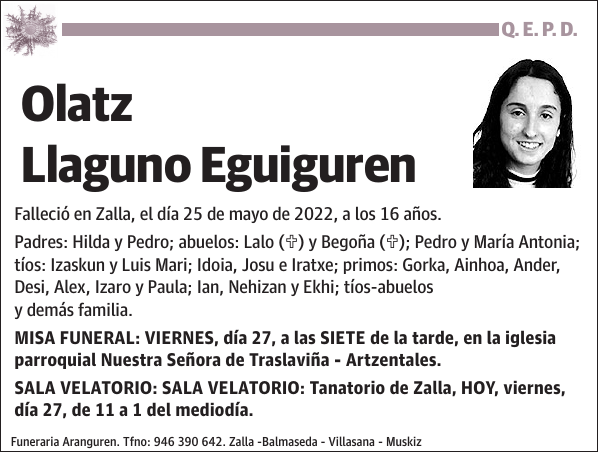 Olatz Llaguno Eguiguren