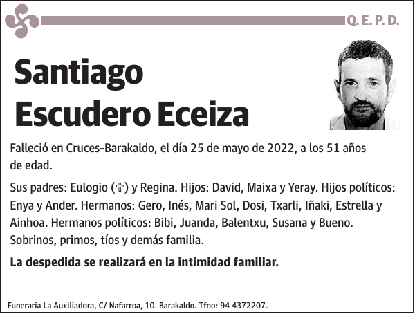 Santiago Escudero Eceiza