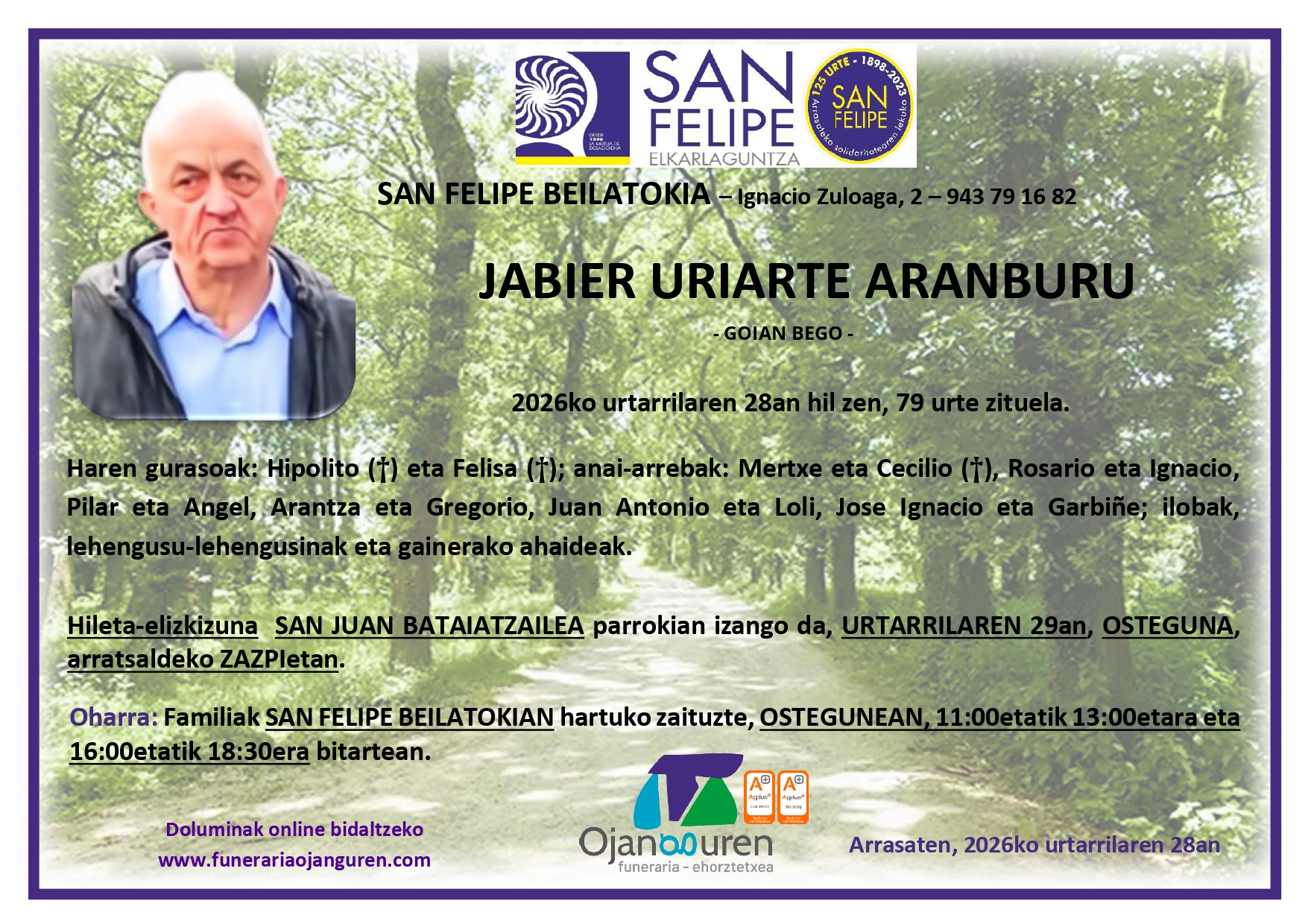 Jabier Uriarte Aranburu
