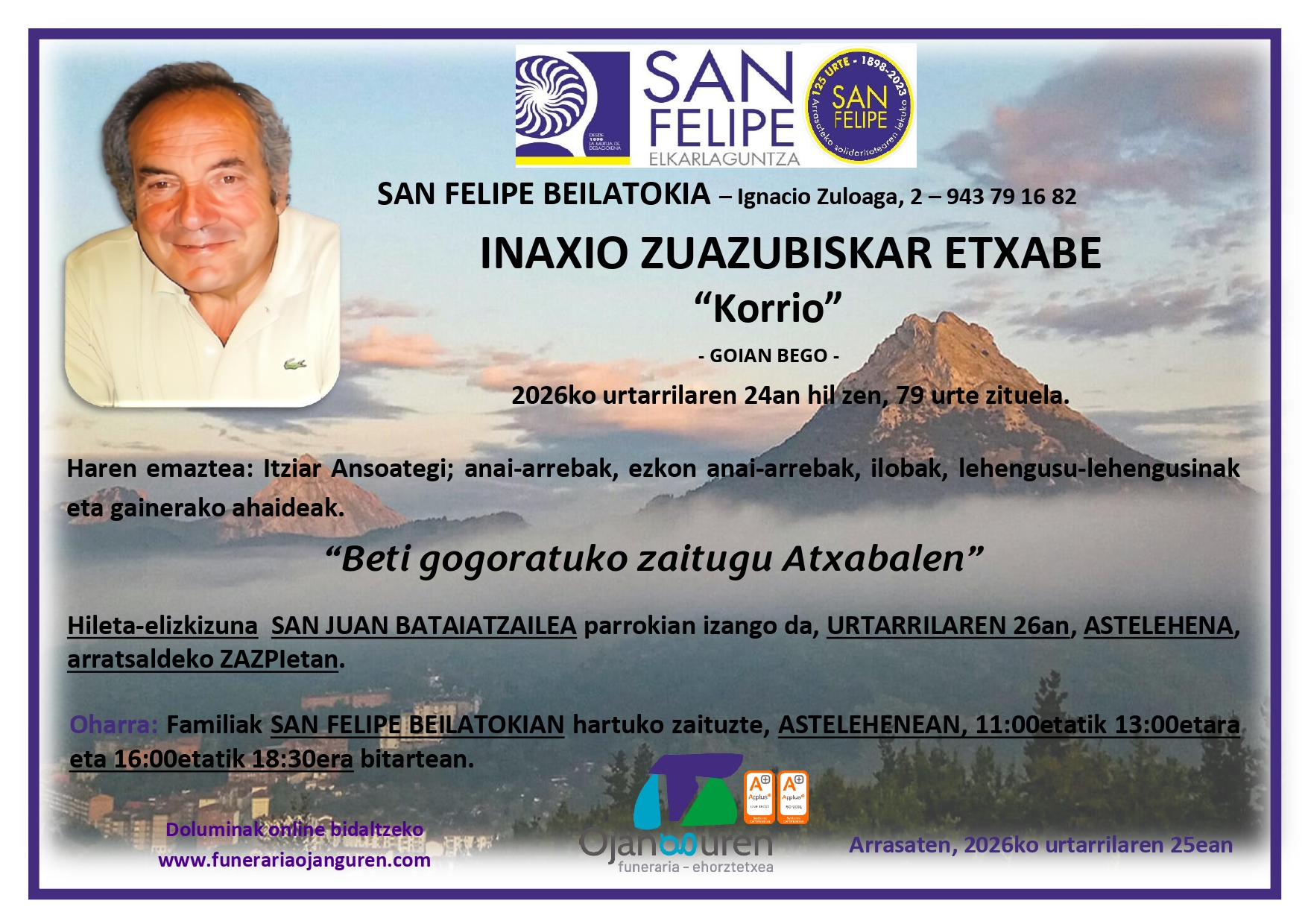 Inaxio Zuazubiskar Etxabe