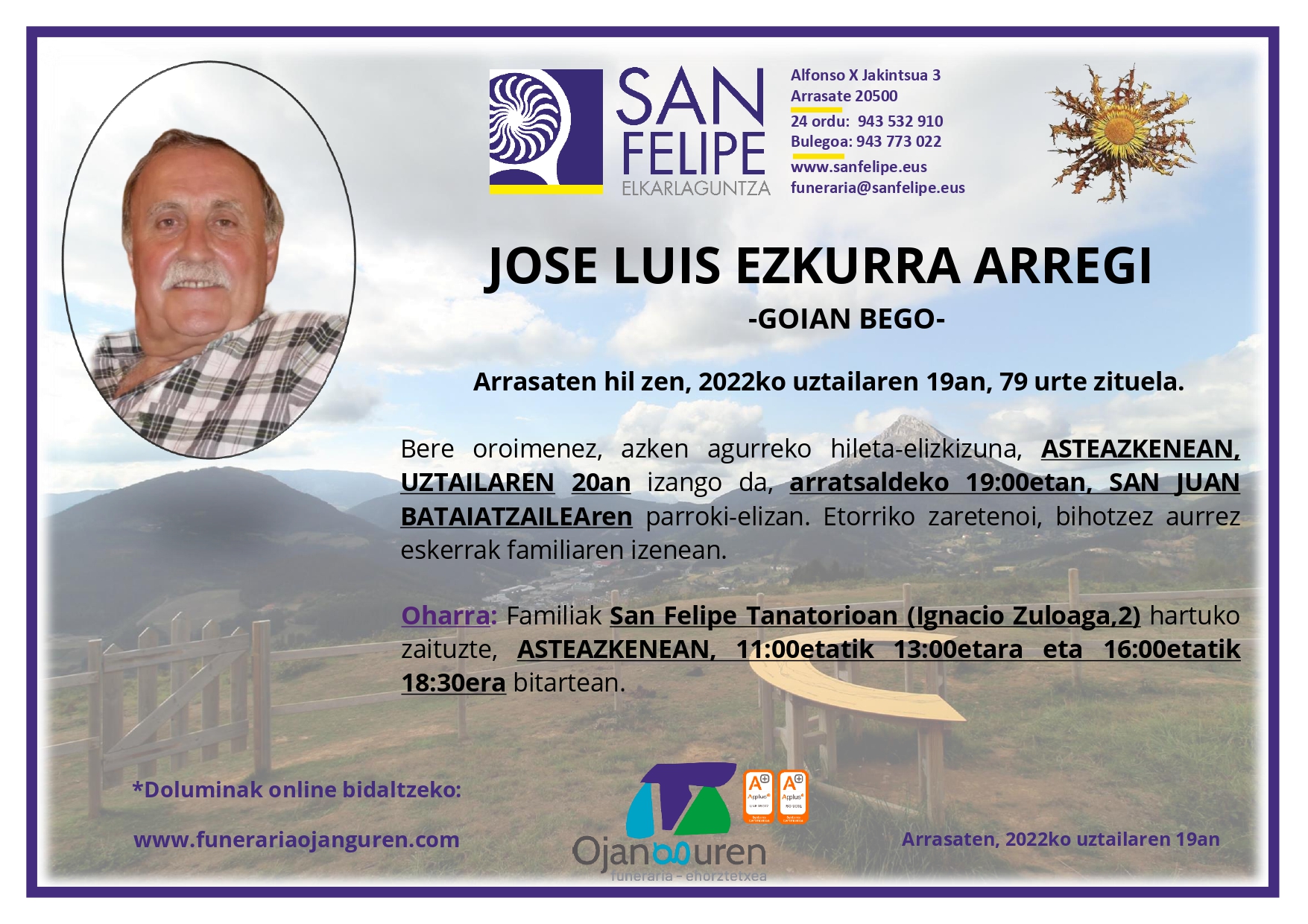 Jose Luis Ezkurra Arregi