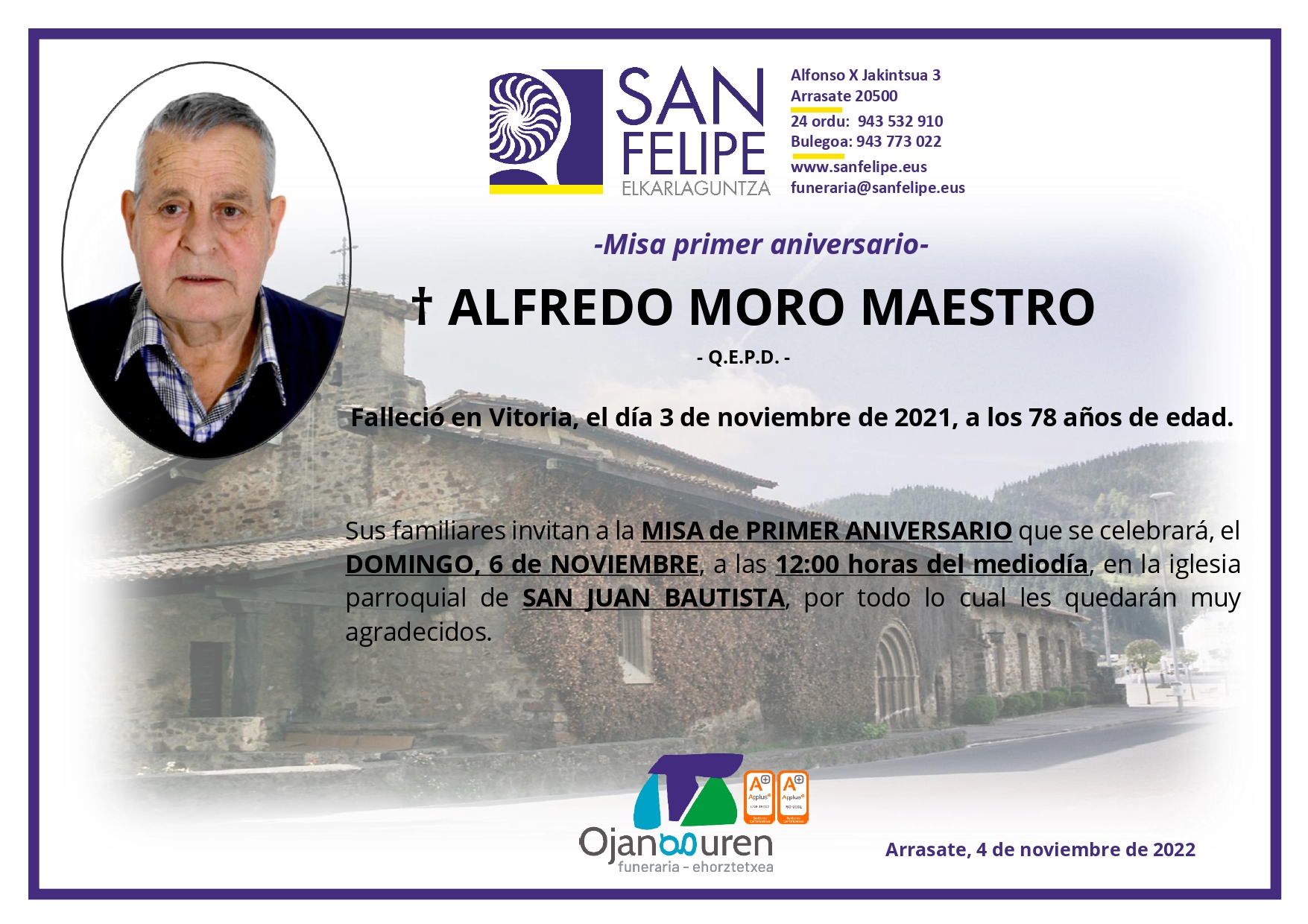 Alfredo Moro Maestro