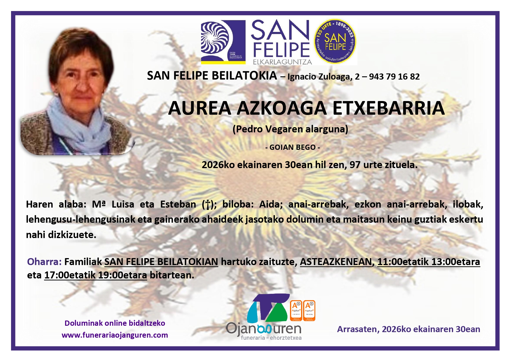 Aurea Azkoaga Etxebarria