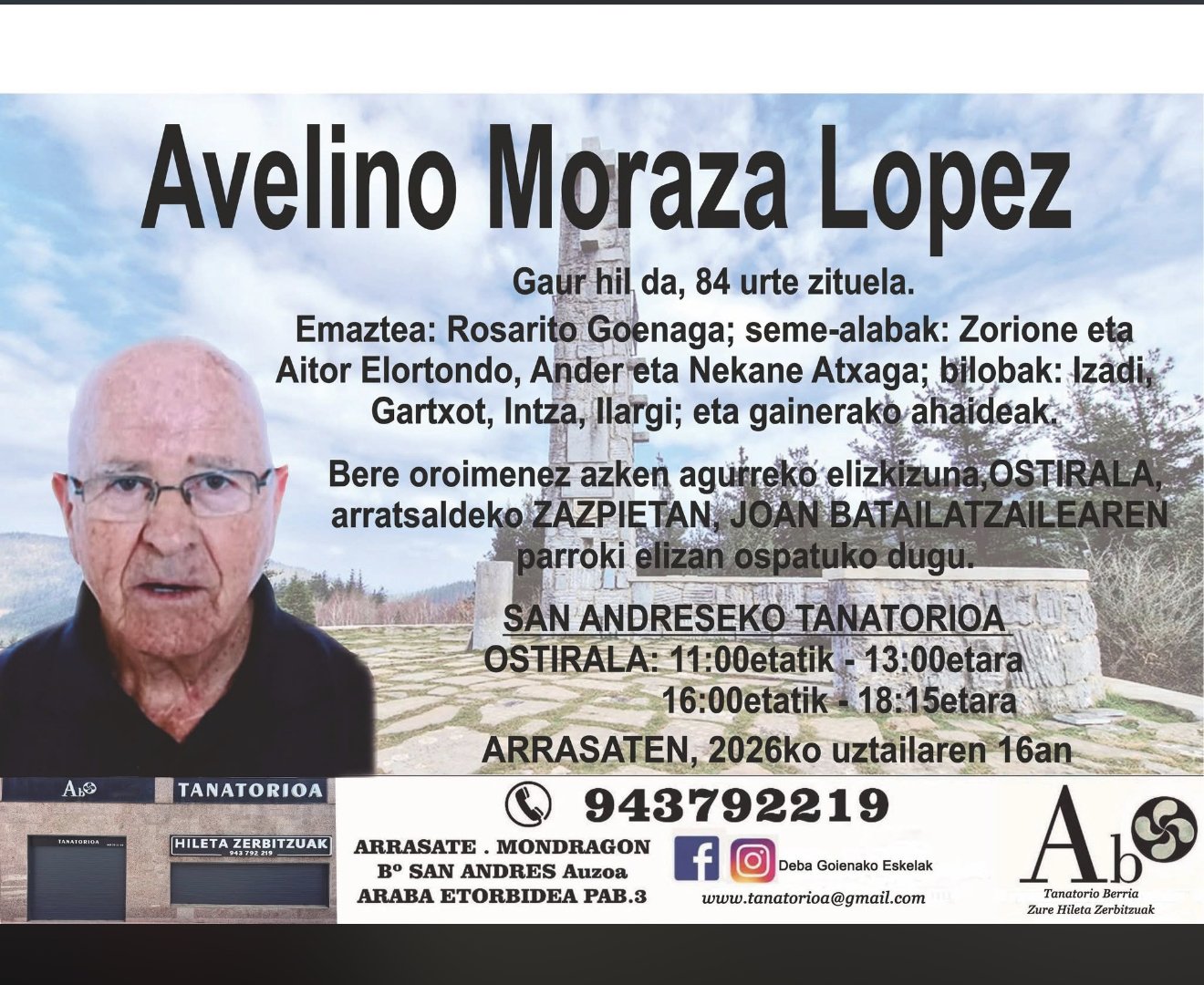 Avelino Moraza Lopez