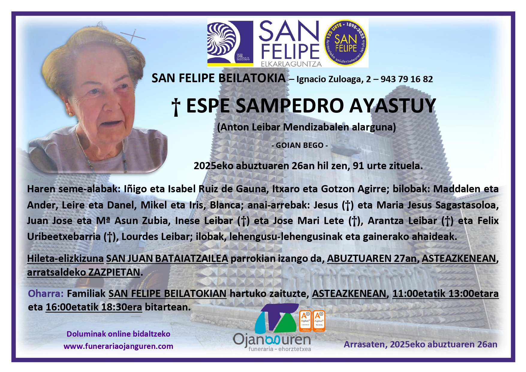 Espe Sampedro Ayastuy