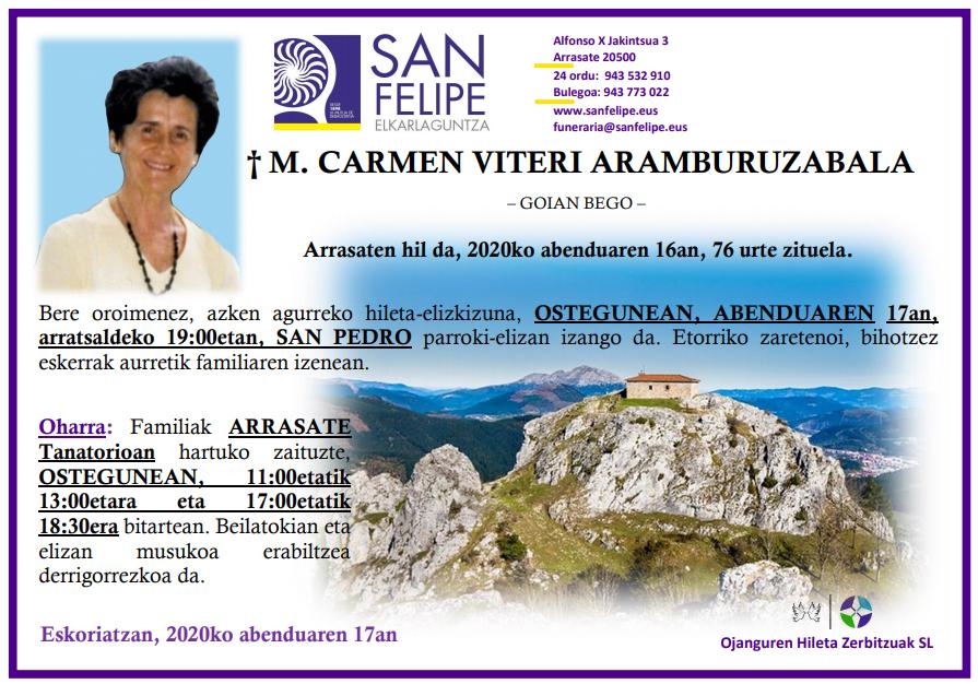 M. Carmen Viteri Aramburuzabala