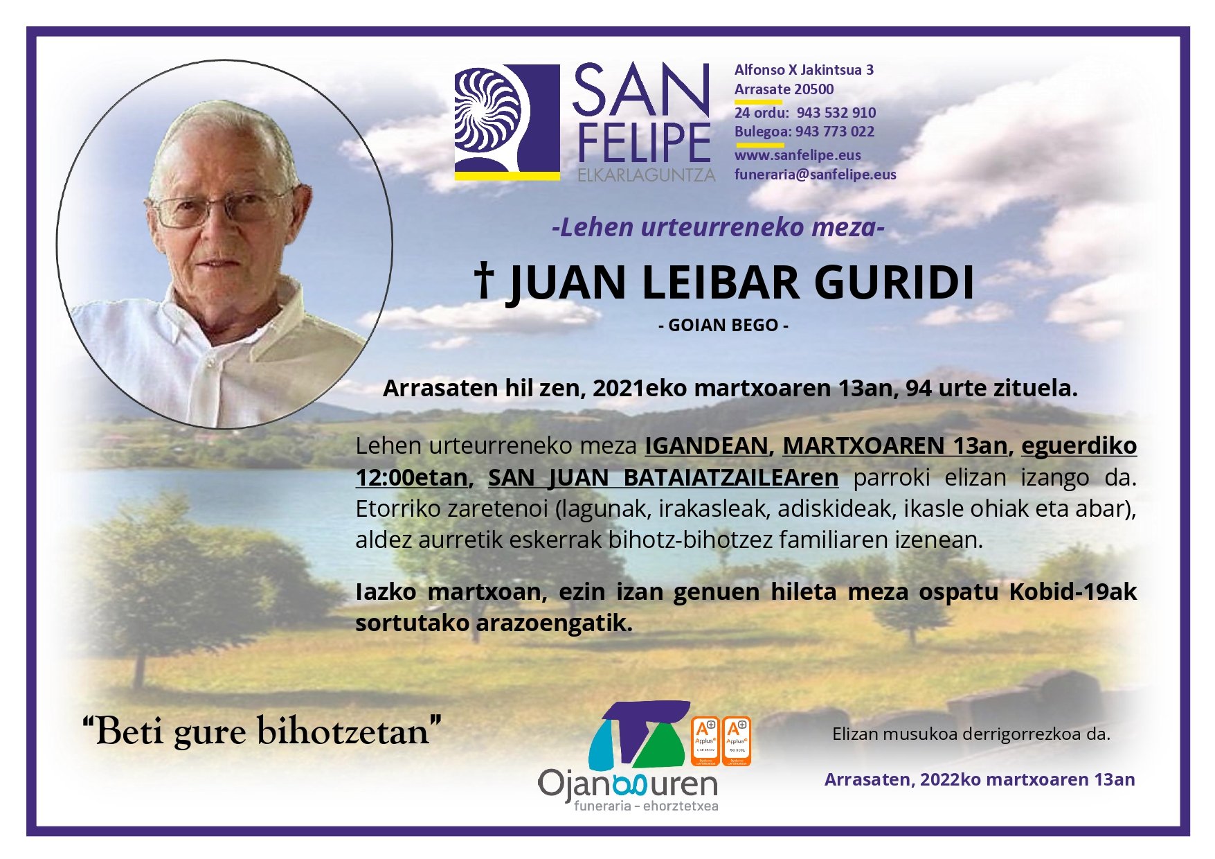 Juan Leibar Guridi