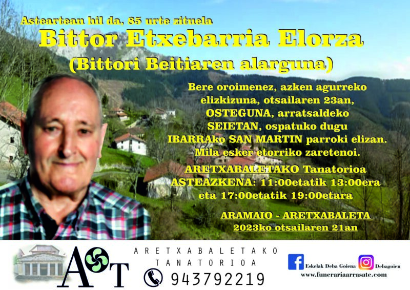 Bittor Etxebarria Elorza