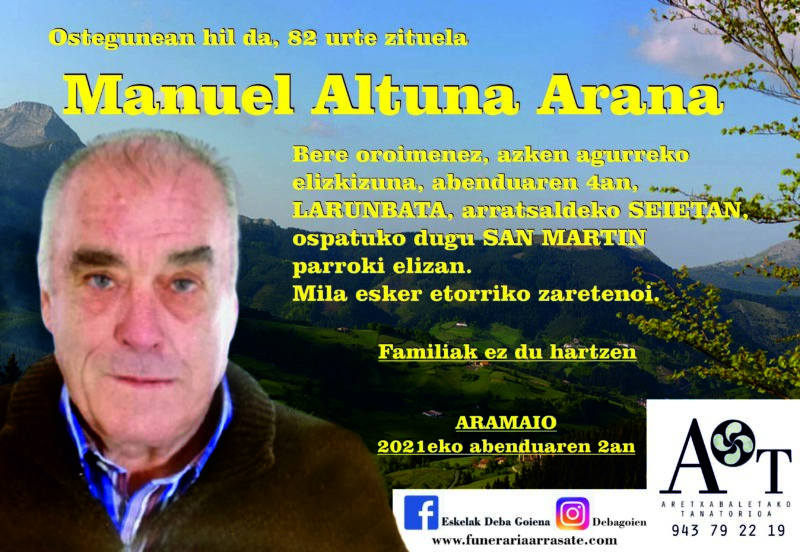 Manuel Altuna Arana