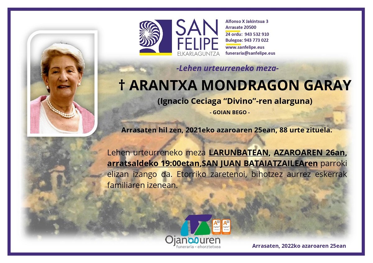 Arantxa Mondragon Garay