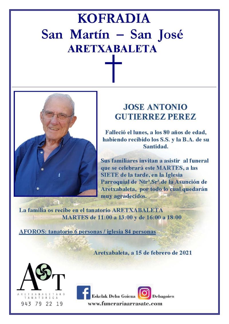 José Antonio Gutiérrez Pérez
