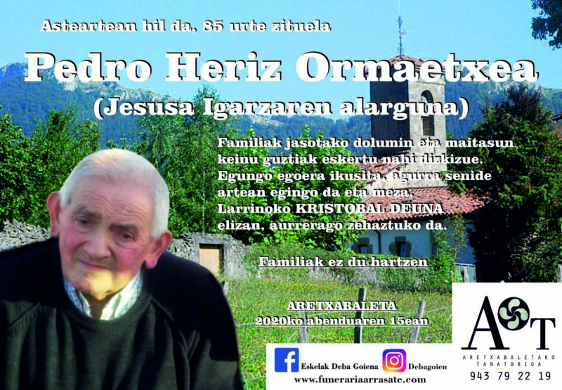 Pedro Heriz Ormaetxea