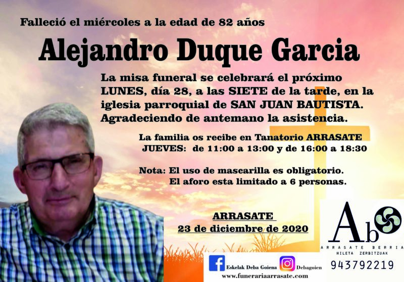 Alejandro Duque Garcia