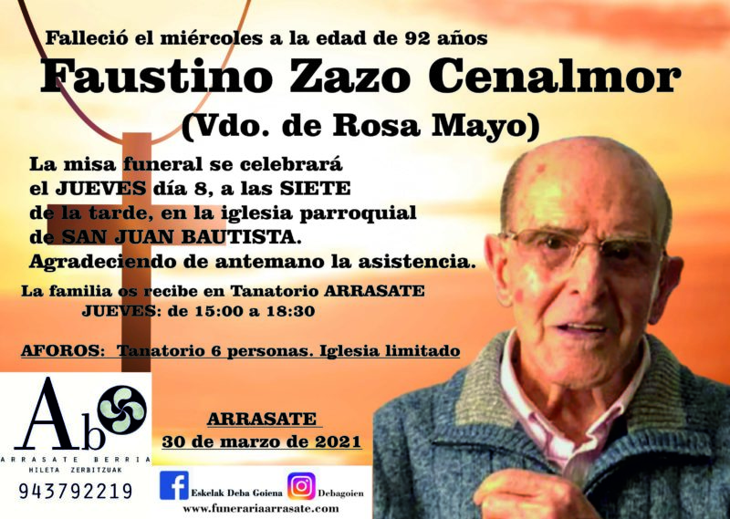 Faustino Zazo Cenalmor