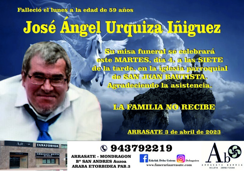 José Ángel Urquiza Iñiguez