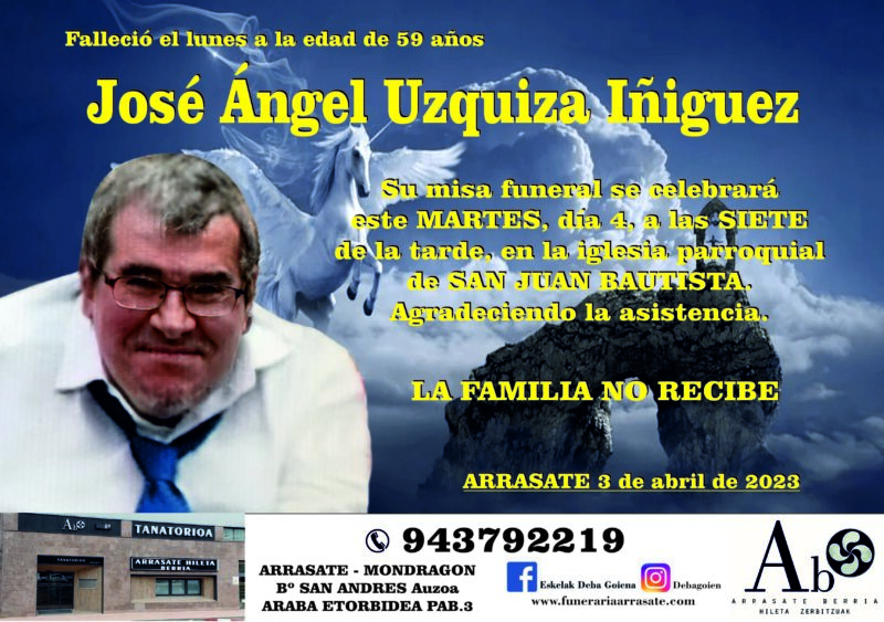 José Ängel Uzquiza Iñiguez