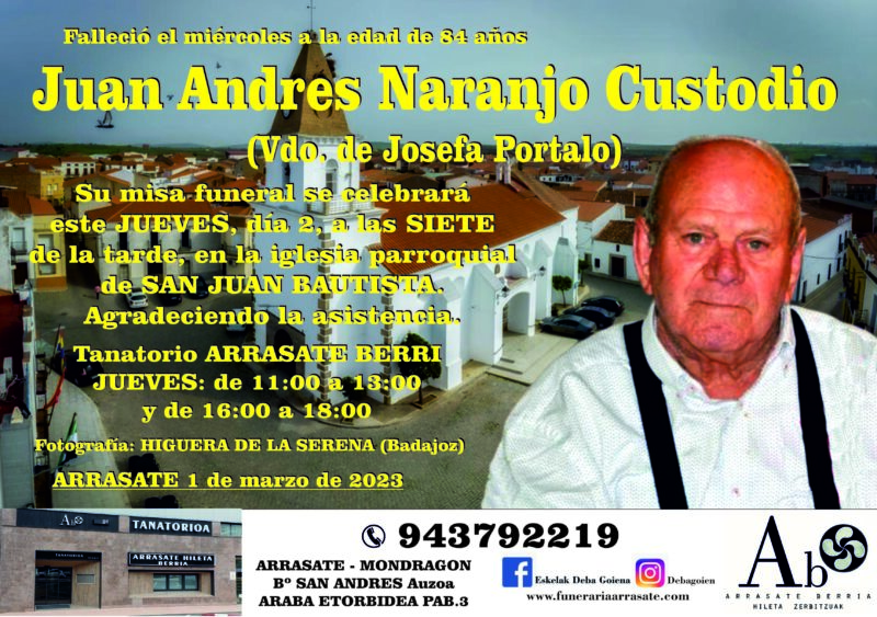 Juan Andrés Naranjo Custodio