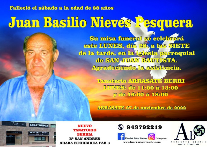 Juan Basilio Nieves Pesquera