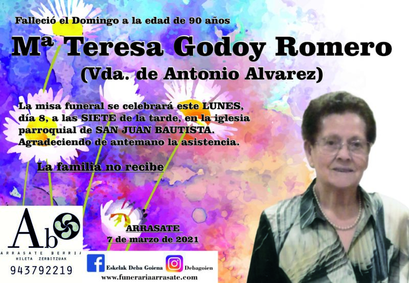 Mª Teresa Godoy Romero
