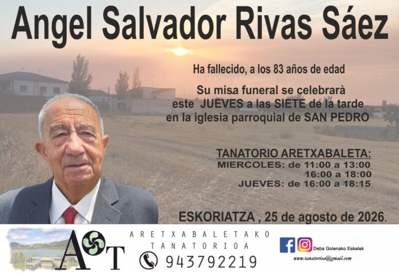Angel Salvador Rivas Saez