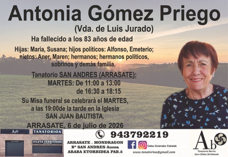 Antonia Gómez Priego