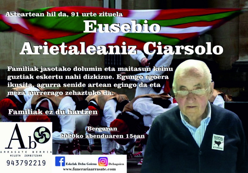 Eusebio Arietaleaniz Ciarsolo