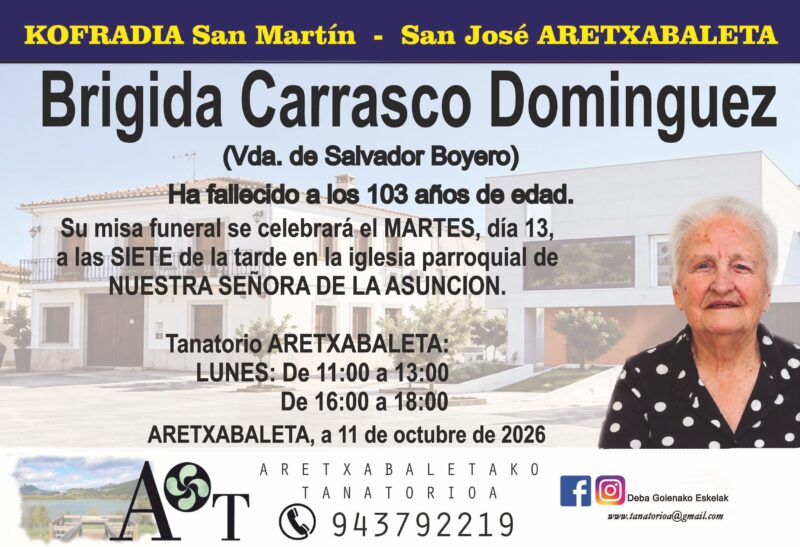Brigida Carrasco Dominguez
