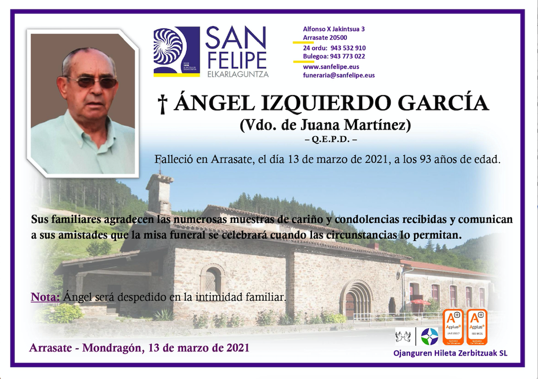 Angel Izquierdo Garcia