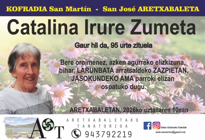 Catalina Irure Zumeta