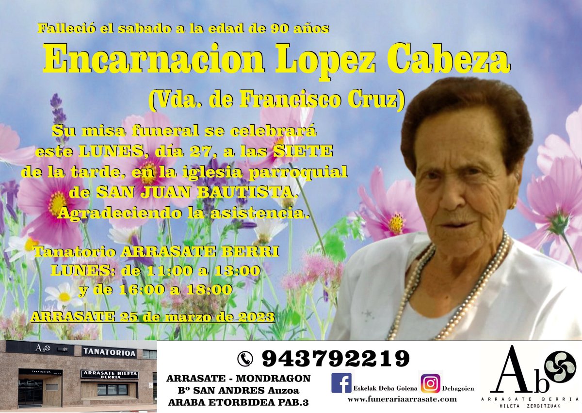 Encarnacion Lopez Cabeza